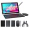 ZZB Tablet 2 in 1 Tablets 10 inch Android 15 Tablet Set with Keyboard Case Mouse Stylus 8GB32GB1TB expansion Tablets 101 Touch Screen Tab 6000 mAh battery 2MP8MP Dual Camera WiFi6 Bluetooth Tableta