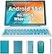 ZZB 2 in 1 Tablet with Keyboard Case Mouse Stylus 10 inch Tablet Android 15 Tablets PC 8GB RAM32GB ROM Support 1TB Expandable 6000mAh Battery IPS 101 Tab 2MP8MP Dual Camera WiFi6 Bluetooth Tableta