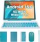 ZZB 2 in 1 Tablet with Keyboard Case Mouse Stylus 10 inch Tablet Android 15 Tablets PC 8GB RAM32GB ROM Support 1TB Expandable 6000mAh Battery IPS 101 Tab 2MP8MP Dual Camera WiFi6 Bluetooth Tableta