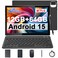 IWEGGO Android 15 Tablet 10 Inch 12GB RAM64GB ROM Tablets with Keyboard Mouse Case Stylus 18Ghz Quadcore Processor 8MP Camera 6000mAh Battery 1280800 IPS HD Touchscreen 5G WiFi6 Tablet Black