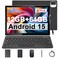 IWEGGO Android 15 Tablet 10 Inch 12GB RAM64GB ROM Tablets with Keyboard Mouse Case Stylus 18Ghz Quadcore Processor 8MP Camera 6000mAh Battery 1280800 IPS HD Touchscreen 5G WiFi6 Tablet Black