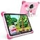 EGOTEK Kids Tablet 10 Inch Tablet for Kids 37Android 138core 8GB RAM 64GB ROMHD Screen6000Mah BatteryWiFi6Dual CameraEyes ProtectioniWawa Parental Control Foldable Stand Pink