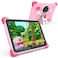 EGOTEK Kids Tablet 10 Inch Tablet for Kids 37Android 138core 8GB RAM 64GB ROMHD Screen6000Mah BatteryWiFi6Dual CameraEyes ProtectioniWawa Parental Control Foldable Stand Pink