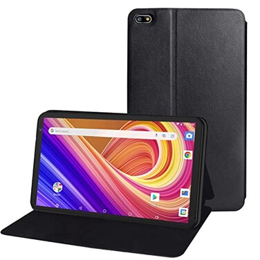PRITOM 7 inch Tablet 32 GB Android 13 Tablet PC with Quad Core Processor HD IPS Display Dual Camera WiFi Bluetooth Tablets with Case