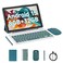 IWEGGO Android 15 Tablet 10 Inch 8GB RAM32GB ROM1TB Expand 18Ghz Quadcore Processor 2 in 1 Tablets with Keyboard Mouse Case Stylus 8MP Camera 6000mAh Battery 1280800 HD Screen 5G WiFi 6 Tablet PC