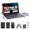 PEICHENG Tablet with Keyboard and Case Android 130 104 Inch 16GB RAM128GB ROM 2000 1200 2K FHD Display Powerful 20Ghz CPU 24G and 5G and WiFi 6 Bluetooth 50 2 in 1 Tab Black
