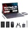 PEICHENG Tablet with Keyboard and Case Android 130 104 Inch 16GB RAM128GB ROM 2000 1200 2K FHD Display Powerful 20Ghz CPU 24G and 5G and WiFi 6 Bluetooth 50 2 in 1 Tab Black