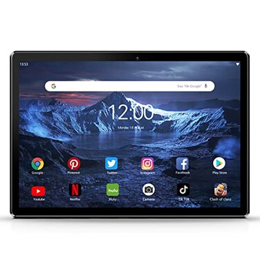 PRITOM 10 Tablet Android 13 Phone Tablet with SIM Slot 64GB IPS Touchscreen 8MP Rear Camera WiFi GPS Bluetooth USB C Support 3G Phone Call Unlocked