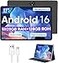 WXUNJA Android 16 Tablet11 Inch Tablets with Octa Core Processor 28GB RAM 128GB ROM 1TB Expand Widevine L1 8000mAh Battery 245Ghz Dual WiFiGPSFM 58MP Cameras Case Included Black