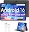 WXUNJA Android 16 Tablet11 Inch Tablets with Octa Core Processor 28GB RAM 128GB ROM 1TB Expand Widevine L1 8000mAh Battery 245Ghz Dual WiFiGPSFM 58MP Cameras Case Included Black
