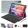 FESABOLE 2026 Latest 11 inch Android Tablet 18GB RAM 128GB ROM 1TB Expand 2K Display T616 OctaCore 5G WiFi 13MP5MP5MP Camera GPS 9000mAh Tablet with CaseKeyboardPen Quad Speakers