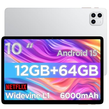 Callsky-Tab Android Tablet Computer Tablets 101 inch Android 15 Tablet with Octacore Processor RAM 12GB ROM 64GBUp to 2 TB 800x1280 Resolution WiFi 6 Bluetooth Dual Speakers 5MP8MP 6000mAh battery