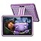 PRITOM Android 13 10 inch Tablet Parental Control 6000mAh Quad Core Processor 2GB RAM 64GB ROM HD IPS Touch Screen Google Play YouTube Purple