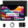 Topsand Android 14 Tablet with Sim Card Slot Unlocked Cellular Tablets 10GB32GB with Protective Case 10 inch Tablet with GPS 20GHz Processor 8MP Camera and 1TB TF Expandable 24G5G WiFi BT50