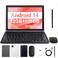 ATMPC Tablet 10 Inch Android 14 Tablets 12GB 48 Expand RAM 128GB ROM 1TB Expandable OctaCore Tablet with Keyboard Mouse Stylus 1280 800 IPS 6000mAh Battery WiFi 6BT 54 Dual Camera