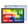 ZZB 10 inch Tablet Android 15 Tablet PC 101 Android Tablets DDR4 8GB RAM 32GB ROM 2MP8MP Dual Camera 5G WiFi6 BT Support 1TB Expand 10 in IPS 6000mAh Battery Powerful Performance Tablets Blue