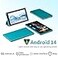 IWEGGO Android 14 Tablet with Case 7 Inch 8GB RAM32GB ROM 1TB Expandable Computer 5MP Camera Tablets 16Ghz Quadcore Processor 3000mAH Battery Tablet PC 5G WiFi Games 7 Android Laptop Blue