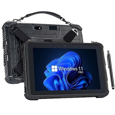 MUNBYN Rugged Tablet IRT08 101 inch Windows Tablet Windows 11 Pro 8GB128GB Intel N5100Sunlight Readable 4G LTE GPS Heavy Duty Industrial Outdoor Work PC BT51 WiFi 2Y Protection