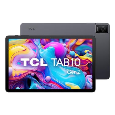 TCL TAB 10 Gen 2 104 WiFi Android Tablet 128GB 2K Full HD Screen 6000mAh Battery Android 13 Slim Design 2023 Release US Version Space Gray