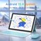 IWEGGO Android 15 Tablet 10 Inch 18GB RAM128GB ROM 2TB Expandable Tablet 20GHz Quadcore Processor 1280800 HD Touch Screen 5G WiFi6 BT 50 2 in 1 Tablets with Keyboard Case Mouse Stylus Blue