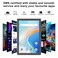 COOPERS Tablet Android 15 10 inch Tablet 18GB RAM128GB ROM 2TB Expandable 20Ghz Quadcore Processor 5G WiFi6 BT 50 Dual Cameras 2 in 1 Tablets with Keyboard Case Mouse Stylus Widevine L1 Blue