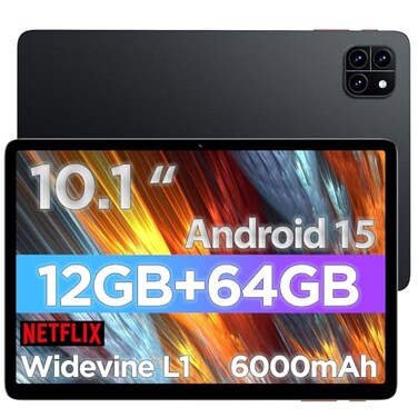 Callsky-Tab Android Tablet Computer Tablets 101 inch Android 15 Tablet with Octacore Processor RAM 12GB ROM 64GBUp to 2 TB 800x1280 Resolution WiFi 6 Bluetooth Dual Speakers 5MP8MP 6000mAh battery