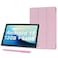 HDTABLET Android 15 Tablet 10 inch Tablets with Case 12GB RAM 64GB ROM Expand to 1TB Quad Core Processor Tablets 5G WiFi 6 BT50 1280x800 HD Screen 6000mAh Dual Camera GMS Widevine L1 Pink