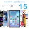 HDTABLET Android 15 Tablet 10 inch Tablets with Case 12GB RAM 64GB ROM Expand to 1TB Quad Core Processor Tablets 5G WiFi 6 BT50 1280x800 HD Screen 6000mAh Dual Camera GMS Widevine L1 Blue