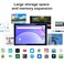 YQSAVIOR Android 15 Tablet10 inch Tablets 8GB RAM32GB ROM2TB Expandable 2 in 1 Tablets with Keyboard Case 1280x800 IPS Display Screen 5G WiFi6 Dual Camera 6000mAh Battery BT5 Widevine L1 Green