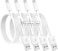Susnwere 4 Pack Apple MFi Apple Charging Cables 10ft iPhone Chargers Lightning Cable 10 Foot Fast iPhone Charging Cord for iPhone 1414Pro1313Pro121111Pro11Max XXSXR ipadWhite