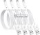 Susnwere 4 Pack Apple MFi Apple Charging Cables 10ft iPhone Chargers Lightning Cable 10 Foot Fast iPhone Charging Cord for iPhone 1414Pro1313Pro121111Pro11Max XXSXR ipadWhite