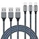 Sundix iPhone Charger 3Pack 9ft Lightning Cable iPhone Charger Cable Nylon Braided Charging Cord Compatible iPhone 14131212Pro12ProMax1111Pro11Pro MAXXSXS MAXXRX88Plus77Plus and More