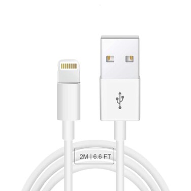 Mokories Apple Original Cable Apple MFi Lightning to USB Cable Compatible iPhone 131211 Pro MaxXS MAXXRXSX87Plus6S iPad AirPodsiPod Touch 2M66FT Original White