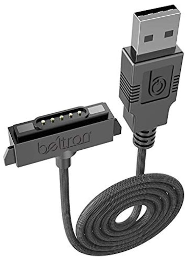 BELTRON Sonim XP5XP6XP7 Charger Heavy Duty Braided USB ChargeSync Cable with Magnetic Contacts for Sonim XP5700XP6700XP7700 Phones Premium Quality Industrial Strength Replacement Cable