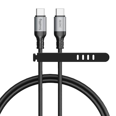 SMALLRIG 240W USB C to USB C Cable 328ft PD 31 240W Fast Charging Cable Cord GaN Charger 47474751 V Mount Battery for iPhone 1617 for Samsung S23 for MacBook Pro
