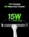 Belkin BoostCharge Braided USBC to USBA Charging Cable 33ft1M for iPhone 17 16 Series Samsung Galaxy S25 Series Google Pixel 10 iPad Pro Nintendo Switch 2 Carplay More White 2Pack