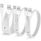LOFPYE Car Carplay Cable for iPhone 17 16 15 Pro Plus Pro Max Air3Pack 33FT33FT6FT USB A to USB C Cable for iPhone 17 16 15for iPad ProAirMinifor Galaxy S25 S24for MacBook ProAir and More