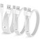 LOFPYE Car Carplay Cable for iPhone 17 16 15 Pro Plus Pro Max Air3Pack 33FT33FT6FT USB A to USB C Cable for iPhone 17 16 15for iPad ProAirMinifor Galaxy S25 S24for MacBook ProAir and More