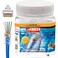 itbebe.com ITBEBE Gold Plated RJ45 Cat5 Cat5e 8P8C 50 Pieces Pass Through 3 Micron 3u 3 Prong Premium Connectors