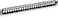 TRENDnet 24Port Blank Keystone 1U Patch Panel 1U 19 Metal Rackmount Housing Recommended with TCK25C6 TCK50C6 Cat6 Keystone Jacks Sold Separately Black TCKP24