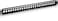 TRENDnet 24Port Blank Keystone 1U Patch Panel 1U 19 Metal Rackmount Housing Recommended with TCK25C6 TCK50C6 Cat6 Keystone Jacks Sold Separately Black TCKP24
