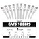 Jadaol Cat 6 Ethernet Cable 1ft 10Pack 10Gbps Support Cat8 Cat7 Network Flat High Speed LAN Internet Patch Cables Short Ethernet Cables for Router Modem Switch PC Laptop Gaming Console White
