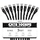 Jadaol Cat 6 Ethernet Cable 3ft 10Pack 10Gbps Support Cat8 Cat7 Network Flat High Speed LAN Internet Patch Cables Short Ethernet Cables for Router Modem Switch PC Laptop Gaming Console Black