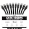 Jadaol Cat 6 Ethernet Cable 3ft 10Pack 10Gbps Support Cat8 Cat7 Network Flat High Speed LAN Internet Patch Cables Short Ethernet Cables for Router Modem Switch PC Laptop Gaming Console Black