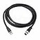 HangTon Connect HangTon Ethernet Cable for Sick Datalogic Matrix Vision Sensor M12 DCoded 4 Pin to RJ45 Cat6 Shielded Waterproof Flexible Fieldbus PC Network Switch 3m