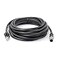 HangTon Connect HangTon Sensor Ethernet Cable for Keyence SR2000 Barcode Reader Industrial Automation Fieldbus M12 DCode 4 Pin to RJ45 Cat6 Network 5M
