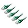 Cable Matters 10Gbps 5Pack Snagless Short Cat 6 Ethernet Cable 1ft Cat 6 Cable Cat6 Cord Ethernet Cord Green