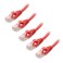 Cable Matters 10Gbps 5Pack Snagless Cat 6 Ethernet Cable 5ft Cat 6 Cable Cat6 Cord Ethernet Cord Red