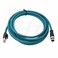 HangTon Connect HangTon Industrial Machinery Male M12 4 Pin DCode RJ45 Ethernet Power Cable Shielded High Flex Waterproof Network Cable 3m