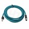 HangTon Connect HangTon Industrial Machinery Male M12 4 Pin DCode RJ45 Ethernet Power Cable Shielded High Flex Waterproof Network Cable 3m
